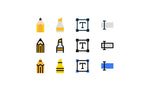 Load image into Gallery viewer, Design minimalist custom icons for your app website or brand