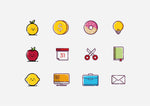 Load image into Gallery viewer, Design unique, simple and modern custom icons set