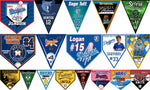 Load image into Gallery viewer, Design home plate or triangle pennants