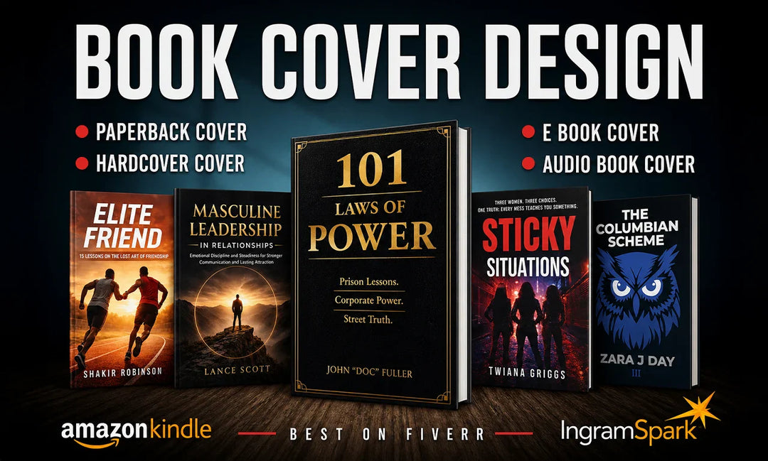 Design book cover, ebook cover, minimalist book cover design