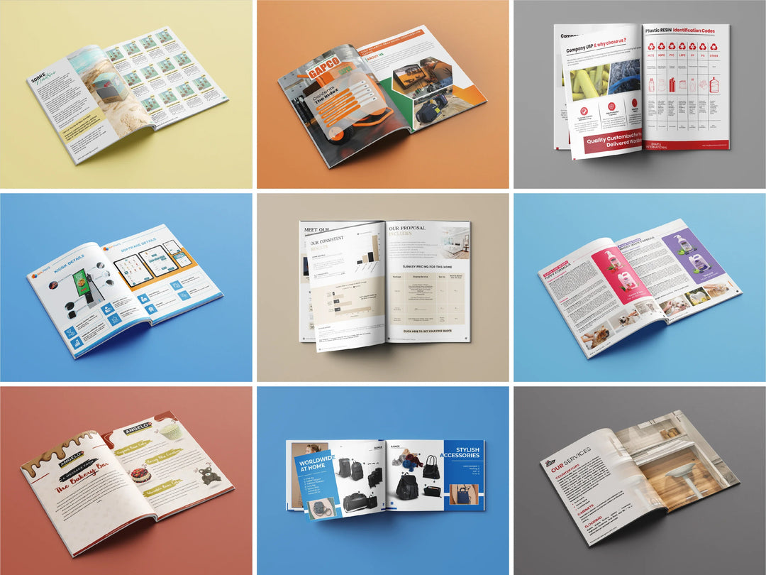 Design brochure or catalog for your business