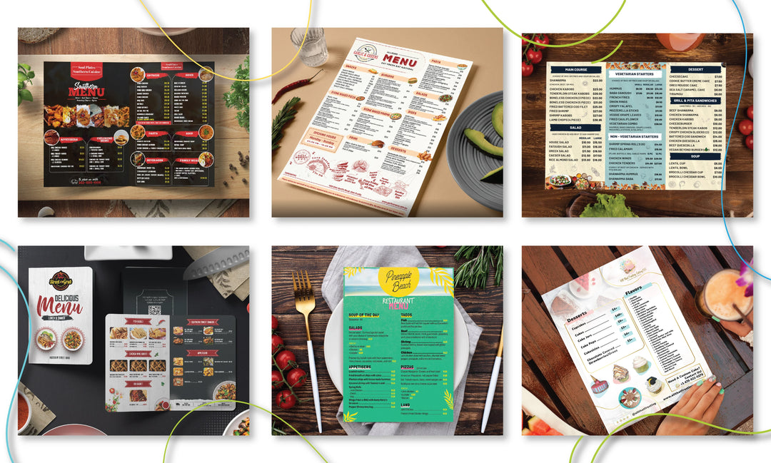 Design professional restaurant and food menu design