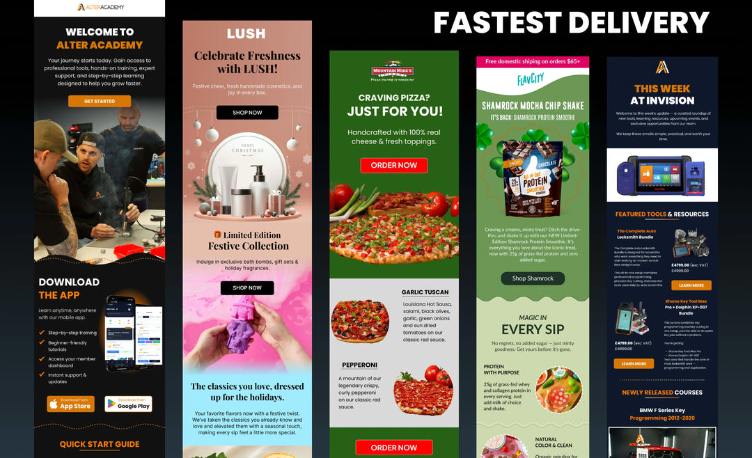 Design responsive email template