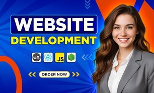 We will do website development as full stack developer PHP laravel developer react js( upto 10 pages)
