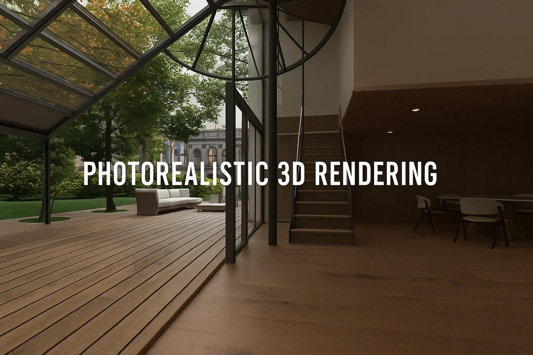 I will create photorealistic 3d exterior and interior renderings for your house