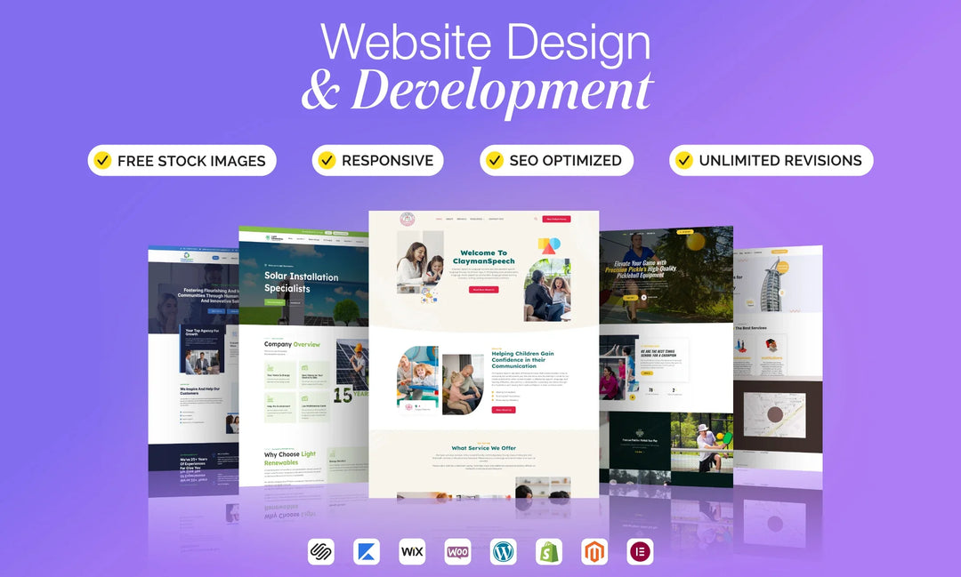 We will design a professional and high converting landing page in WordPress
