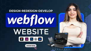 We will design and develop a professional Webflow website up to 5 pages