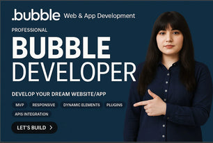We will design and develop a professional Bubble website up to 5 pages