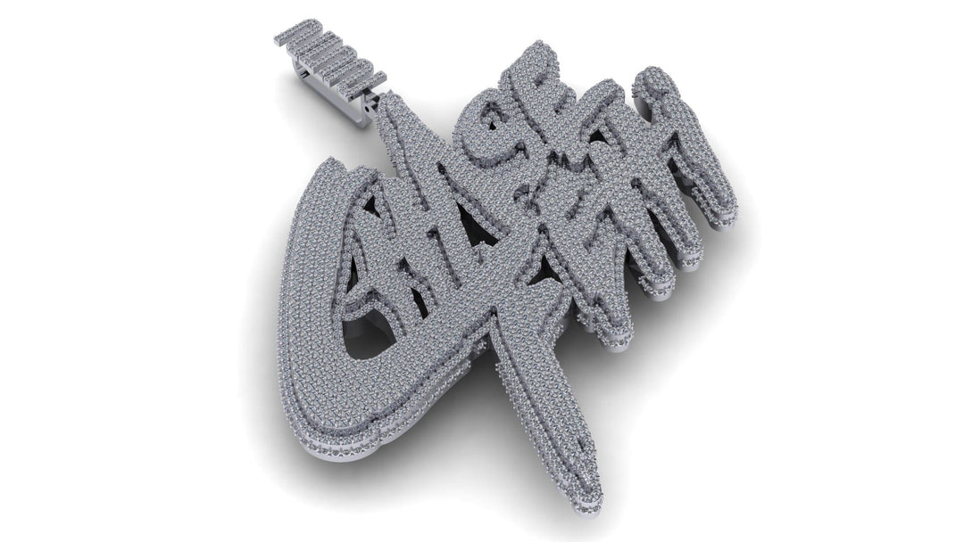 Create a modern 3d cad jewelry design and render it