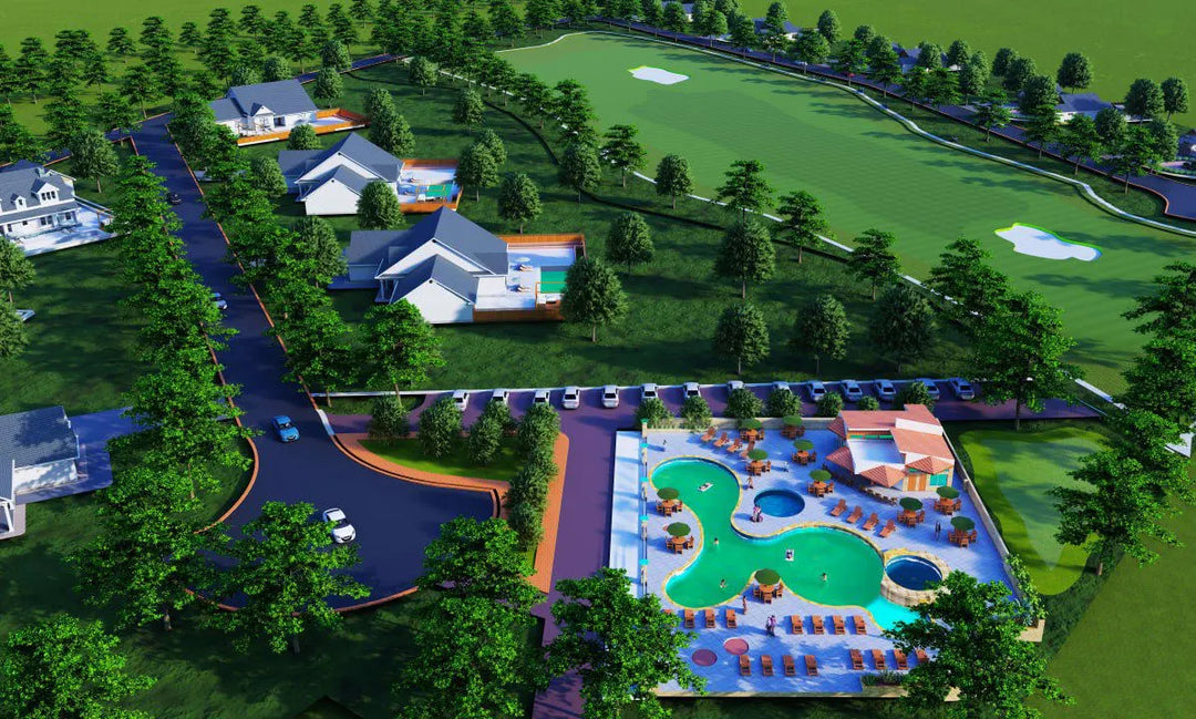 Design backyard front yard garden pool patio deck terrace 3d landscape rendering