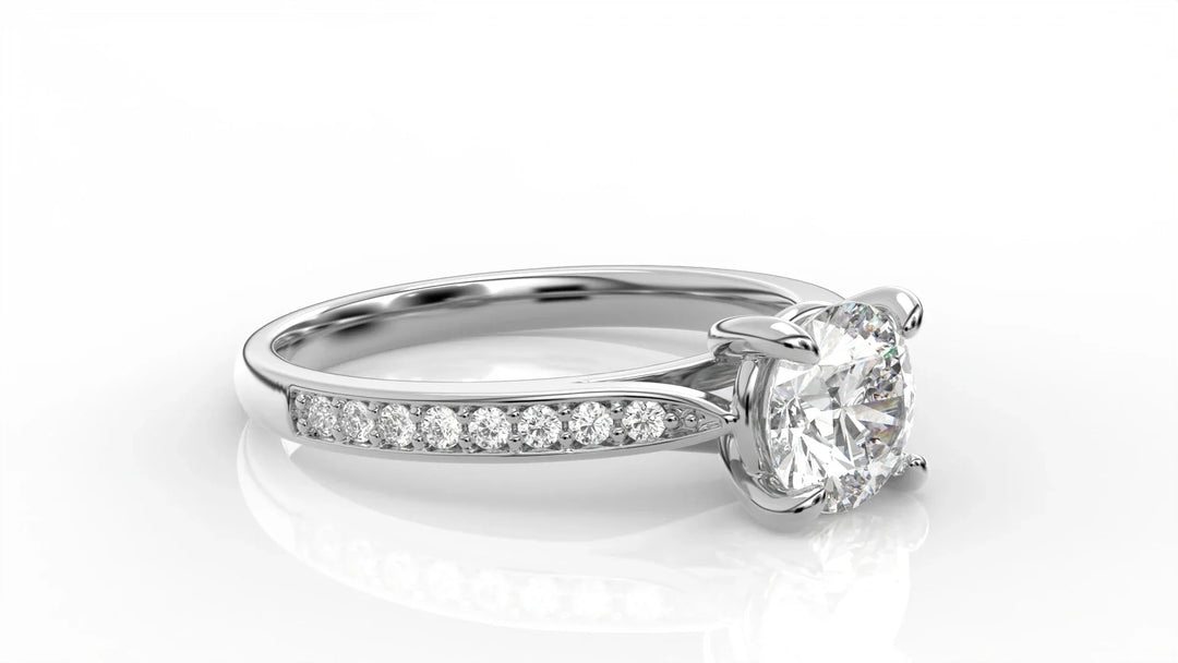 Create a modern 3d cad jewelry design and render it