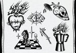 Load image into Gallery viewer, Draw custom American traditional tattoo design for you