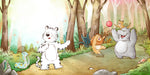 Load image into Gallery viewer, Draw cute character illustrations in cartoon watercolor style