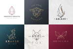 Load image into Gallery viewer, Professional Geometric Logo Design with Clean Lines and Balance (Up to 7 Concepts)