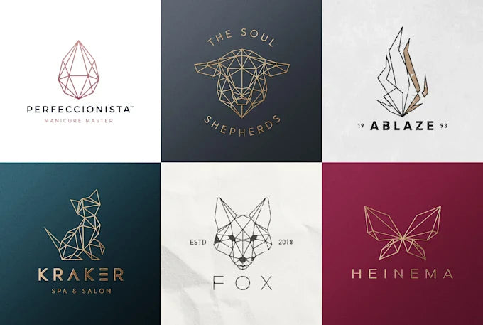 Professional Geometric Logo Design with Clean Lines and Balance (Up to 7 Concepts)