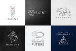 Load image into Gallery viewer, Professional Geometric Logo Design with Clean Lines and Balance (Up to 7 Concepts)