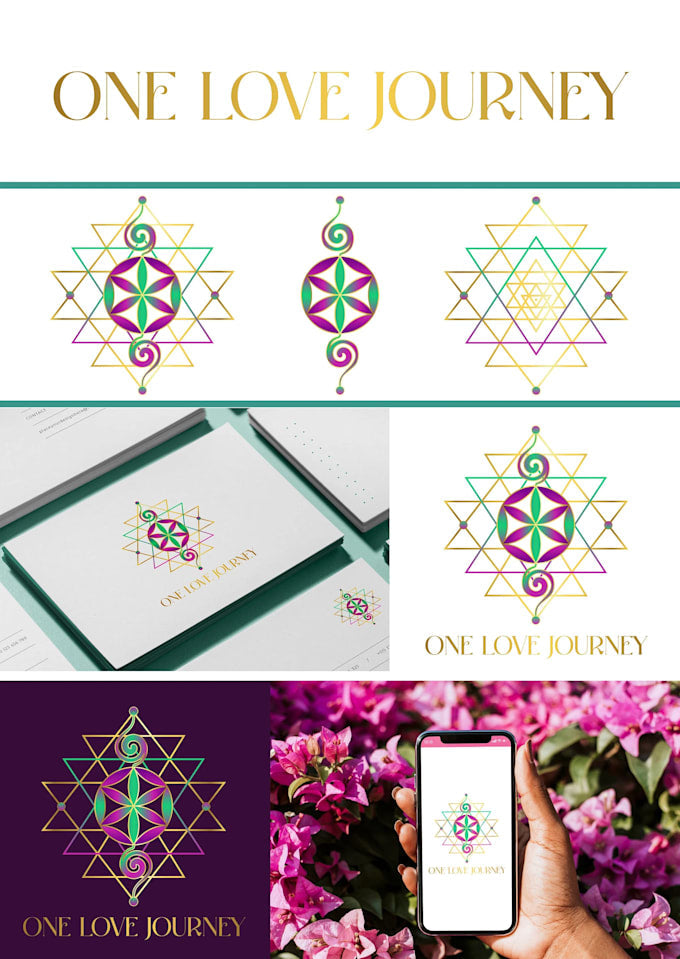 Professional Geometric Logo Design with Clean Lines and Balance (Up to 2 Concepts)