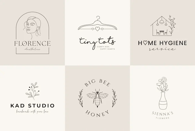 Handcrafted Hand-Drawn Logo Design Made Just for You (Up to 5 Concepts)