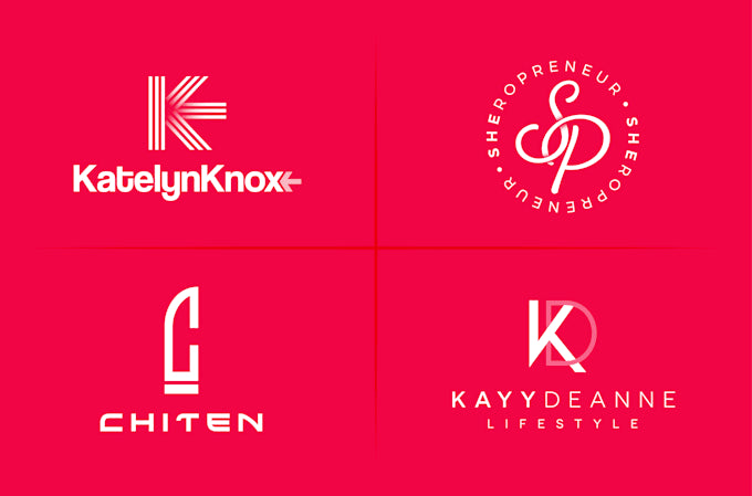 I will design a stylish custom lettering logo with personality (Upto 2 Concepts)