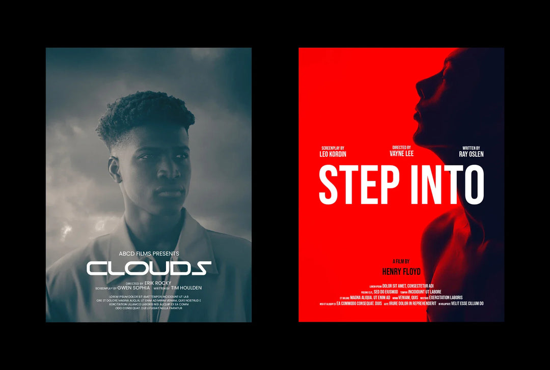 Design a professional movie poster