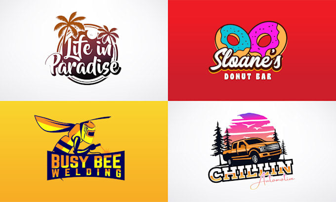 Modern Minimalist Logo Design Tailored for Your Business (1 Concept)