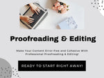 Load image into Gallery viewer, I will heavily edit up to 2000 words (upto 2000 words)