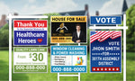 Load image into Gallery viewer, Design yard sign, lawn sign, bandit sign, sign board and signage design