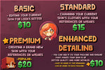 Load image into Gallery viewer, I will create your custom minecraft skin