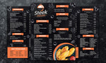 Load image into Gallery viewer, Design professional restaurant and food menu design