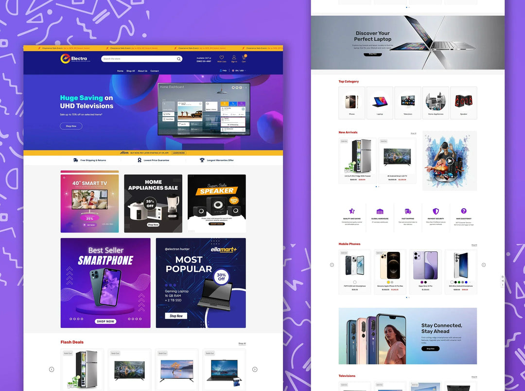 I will redesign your website into a modern professional site with up to 10 pages in Shopify