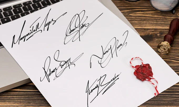 Minimal & Luxurious Signature Logo Design for Branding (Upto 3 Concepts)
