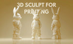 Load image into Gallery viewer, Sculpt 3d model character dnd, action figure, toys for 3d printing and rendering