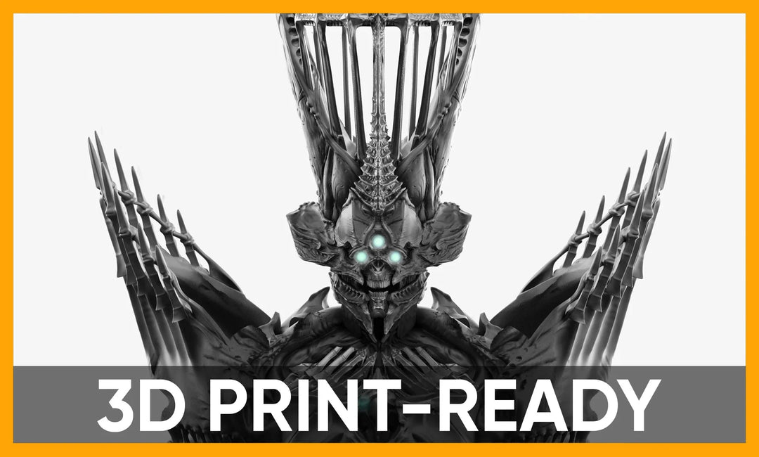 Sculpt a 3d model ready for 3d printing