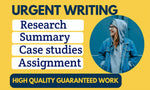 Load image into Gallery viewer, We will write professional research summaries and reports on any topic (Upto 5000 words)