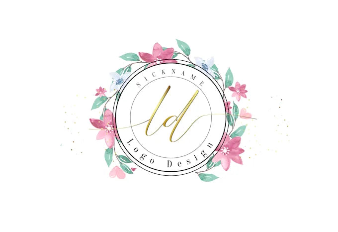 Custom Watercolor-Inspired Logo Design with Premium Quality (Up to 4 Concepts)