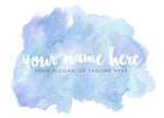Load image into Gallery viewer, Custom Watercolor-Inspired Logo Design with Premium Quality (Up to 4 Concepts)