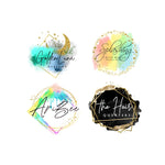 Load image into Gallery viewer, Custom Watercolor-Inspired Logo Design with Premium Quality (Up to 7 Concepts)