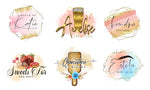 Load image into Gallery viewer, Custom Watercolor-Inspired Logo Design with Premium Quality (Up to 4 Concepts)
