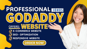 GoDaddy Website Design – Up to 5 Pages