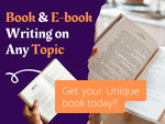 Load image into Gallery viewer, I will write a captivating ebook of up to 40,000 words for $2400